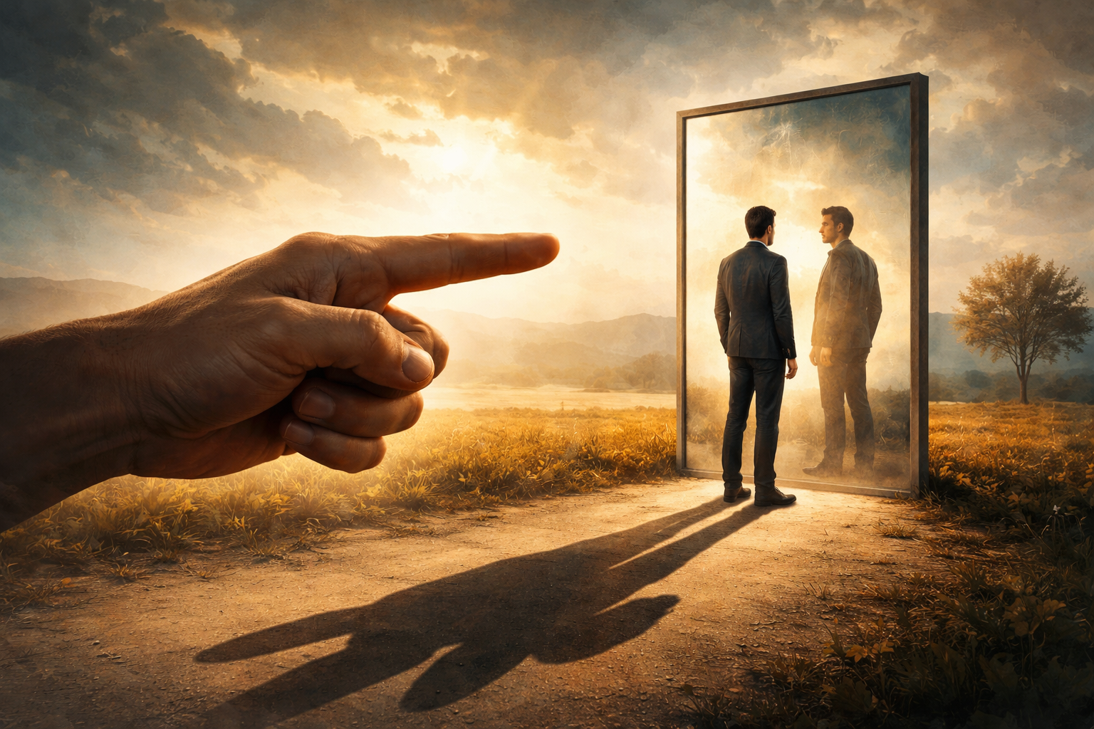 Antes de señalar, mírate